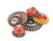 Set Circular brush metal