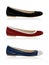 Set of classical women shoe