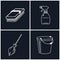 Set of Cleaning Icons