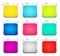 Set of color apps icons