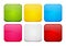 Set of color apps icons