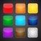 Set of color apps icons - background