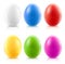 Set of color easter eggs