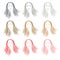 Set of color hair styling for woman