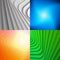 Set of colorful abstract shiny backgrounds