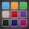 Set Of Colorful App Icon Templates