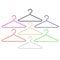 Set of Colorful Hangers