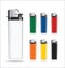 Set of Colorful Plastic Promotional Lighters