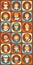 Set of Colorful Profession People Flat Style Icons