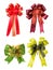 Set of colorful Ribbon Bows