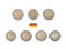 Set of Commemorative 2 euro coins of Germany