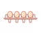 set of delicious eggs isolated icon