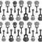 Set of Different Acoustic Guitars Silhouettes