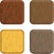 Set of different photo realistic wood textures