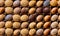 set of different types of bread seen from above, in a wood grid