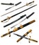 Set with different types of swords