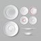 Set of dishware