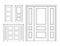 Set door Technical Drawing