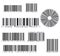 Set of eight barcode