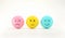 Set of emoji emoticons with sad and happy mood, evaluation, Increase rating, Customer experience, Satisfaction and best excellent