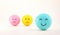 Set of emoji emoticons with sad and happy mood, evaluation, Increase rating, Customer experience, Satisfaction and best excellent