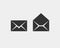 Set envelop icons letter. Envelope icon vector template. Mail symbol element. Mailing sign for web or print design
