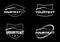 Set of Exotic car logo badge, emblem design template vector eps 10