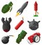 Set of Explosive Icons