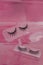 A set of eyelashes. A pair of false eyelashes