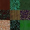 Set of fabric knit generated textures