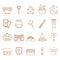 set of fantasy icons. Vector illustration decorative design