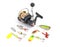 Set of fishing tackle