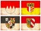 Set of flags from Germany #4