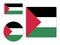 Set of Flags of Palestine