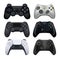 Set of Gamepads for Play Consoles and PC Video Games, such as: Sony Playstation 5, Microsoft XBox Series X, and others, realistic