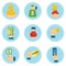 Set of global payment icons