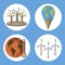 Set of global warming icons