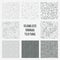 Set of grange seamless patterns. Simple vector scratch textures