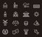 Set of Greece related icons