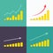 Set of growth graphs with stacks of coins