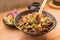 Set of gyudon : japanese food