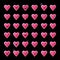 Set Heart Emoticons