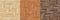 Set of high resolution seamless textures of wooden parquet. Herringbone patterns