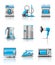 Set icon of household appliances