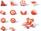 Set icons - 59A. Logos and business brands