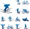 Set icons - 82A. Sport