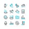 Set of icons - a cleaning