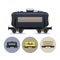 Set of icons of different types of freight cars,