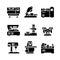Set icons of machine tool