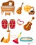 Set of instruments